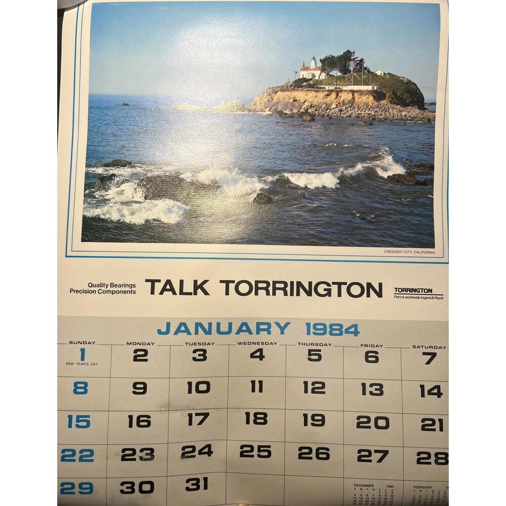 1984 Ingersoll Rand Torrington Connecticut Bearings Precision Components Months